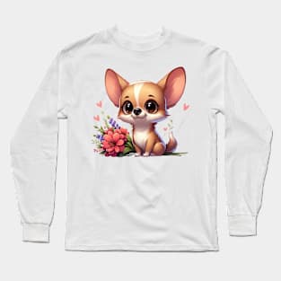 Cute Chihuahua Long Sleeve T-Shirt